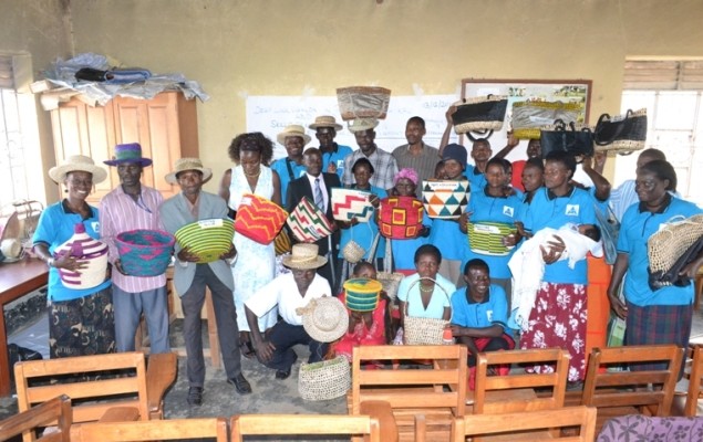 Handicrafts from deaf in Uganda