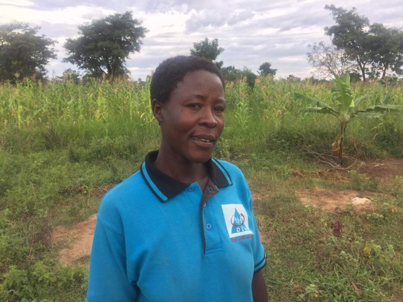 Akol is a deaf farmer.