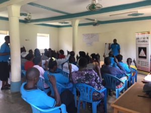 Sign language workshop at Vision TERUDO, Ngora Town